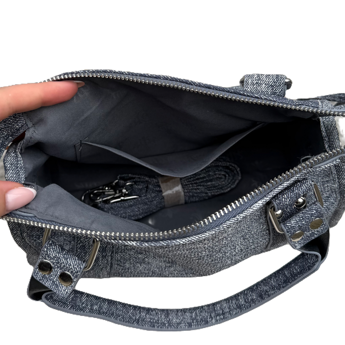 Liv Classic Medium Tas - Denim