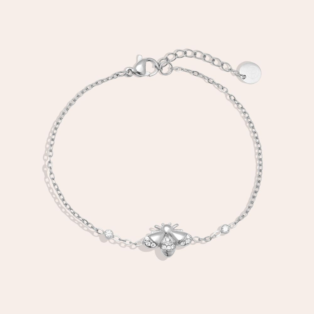 Bee Bracelet - Silver