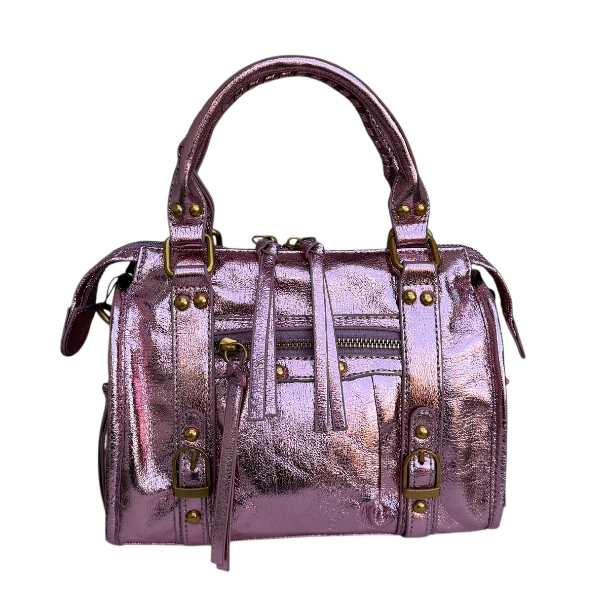 Liv Glitter Medium Tas - Roze