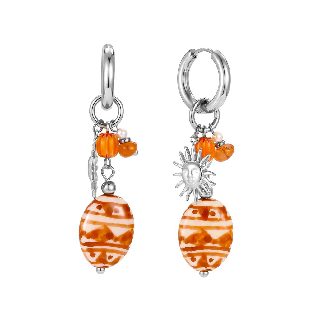Saffira Earrings - Silver