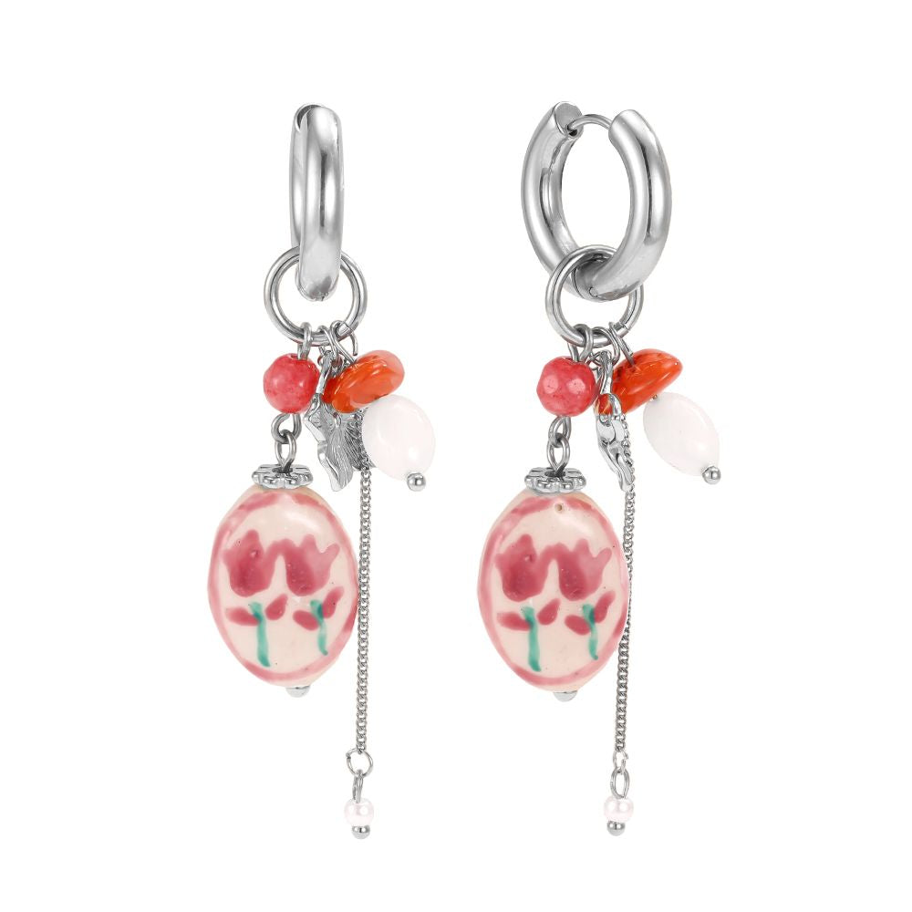 Claudia Earrings - Silver