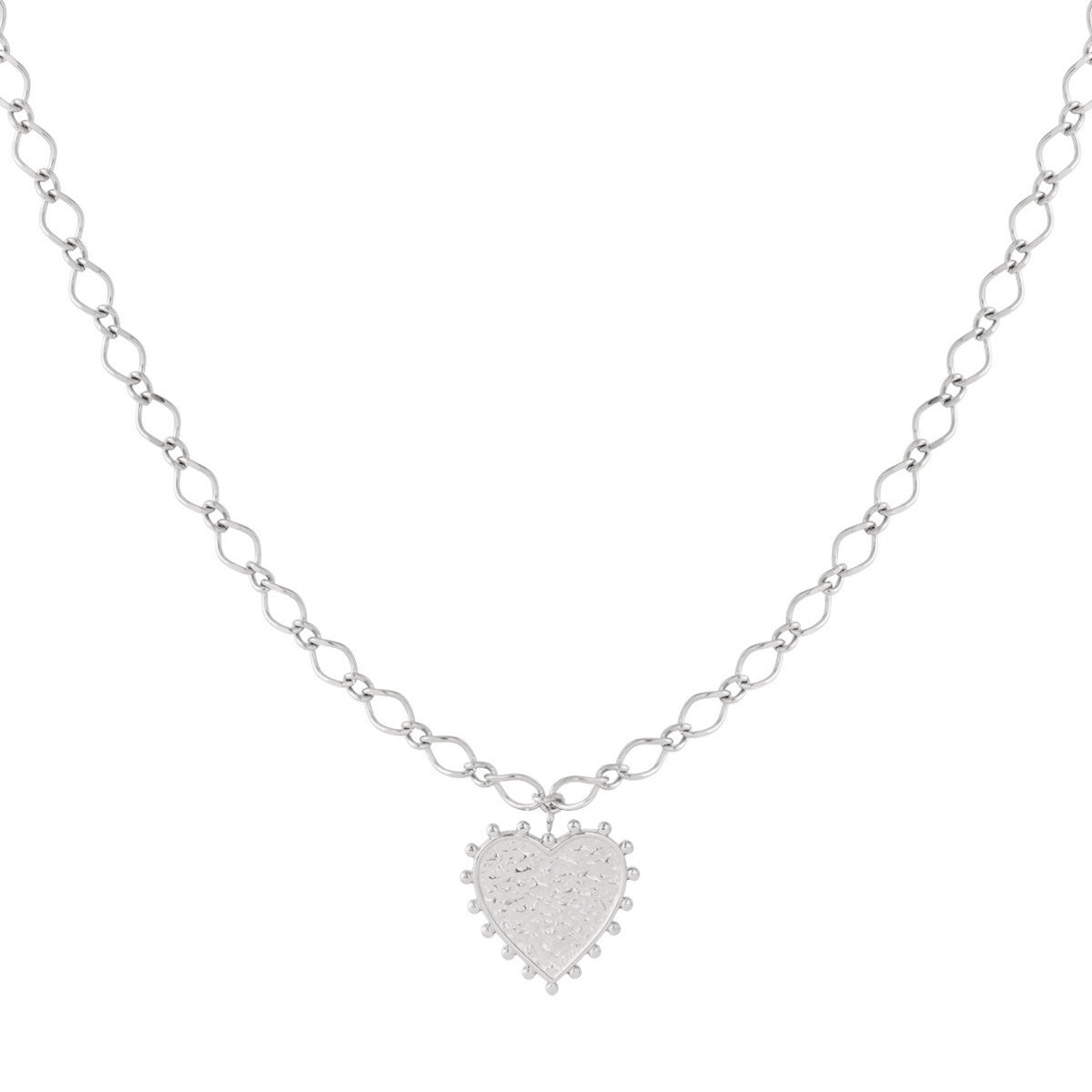 Mirthe Necklace 40 cm - Silver