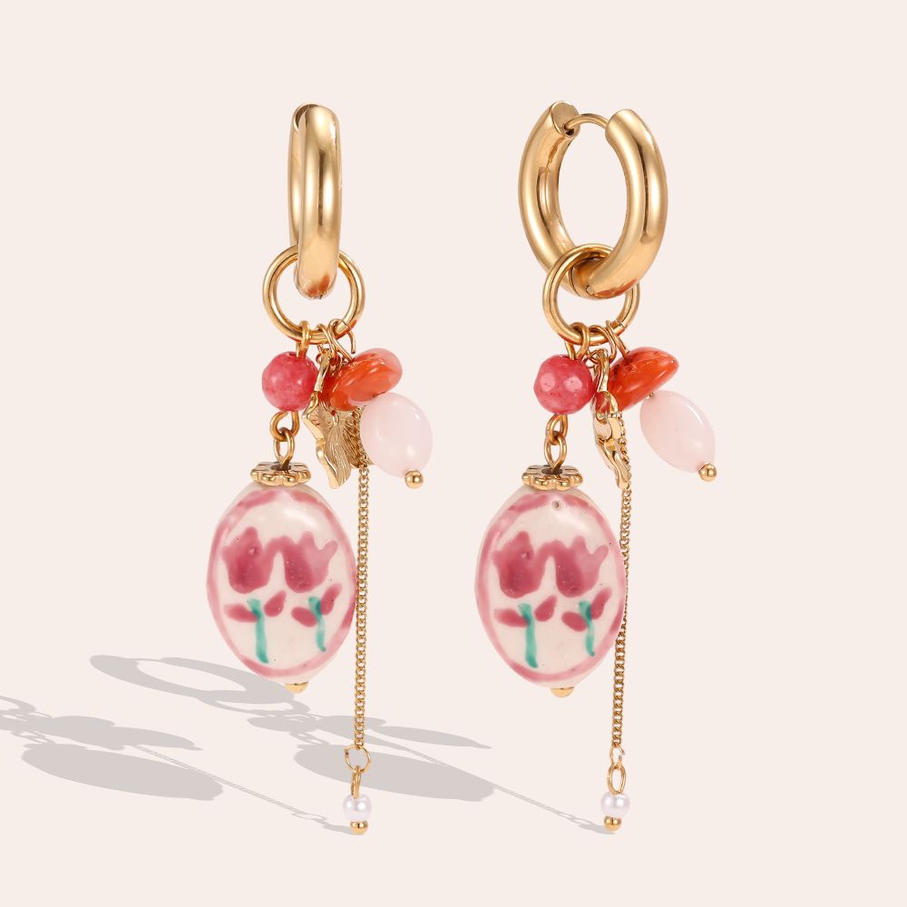 Claudia Earrings - Gold