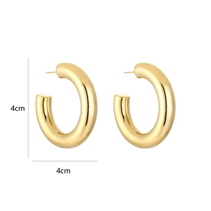 Daisy Earrings - Gold