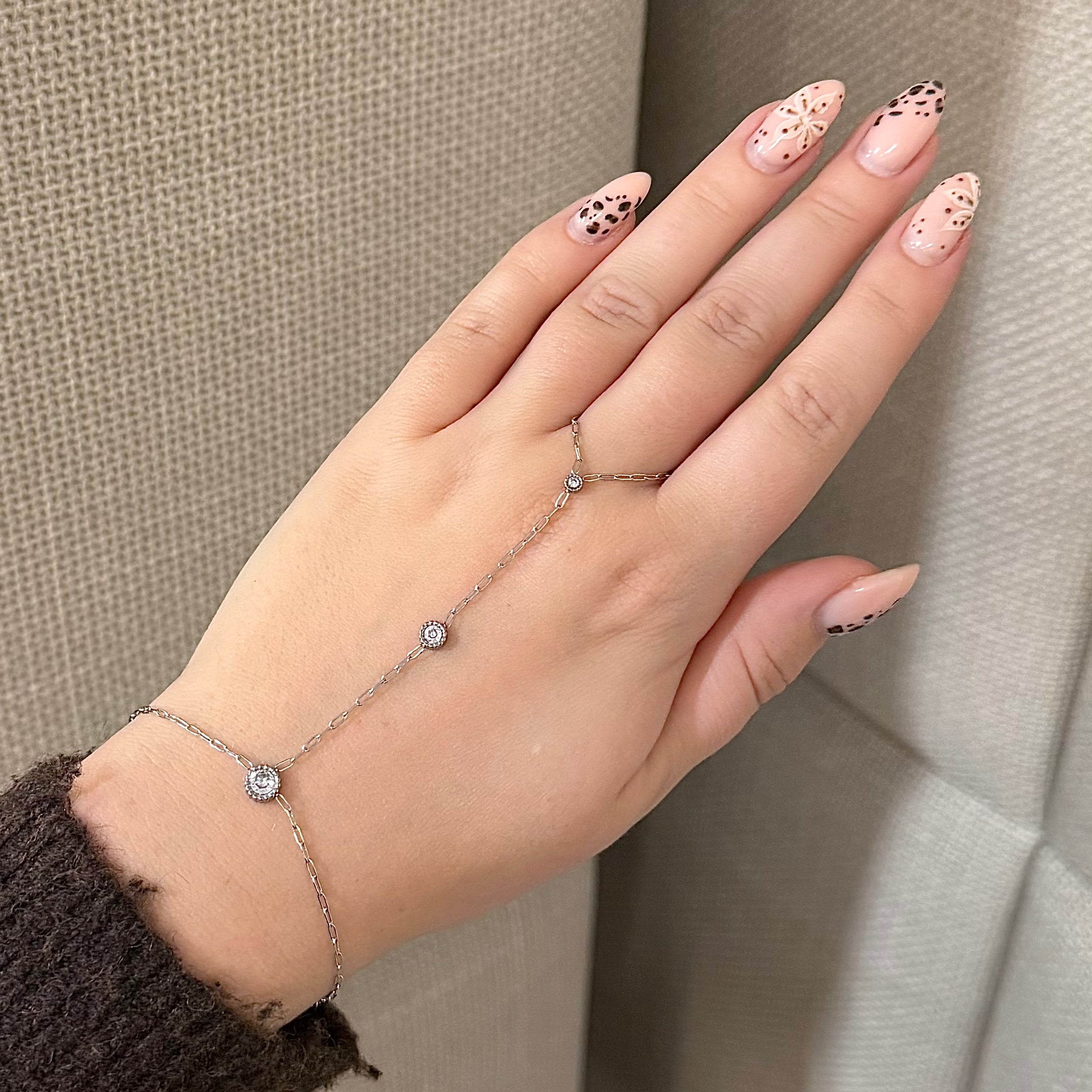 Handchain Shimmer - Silver