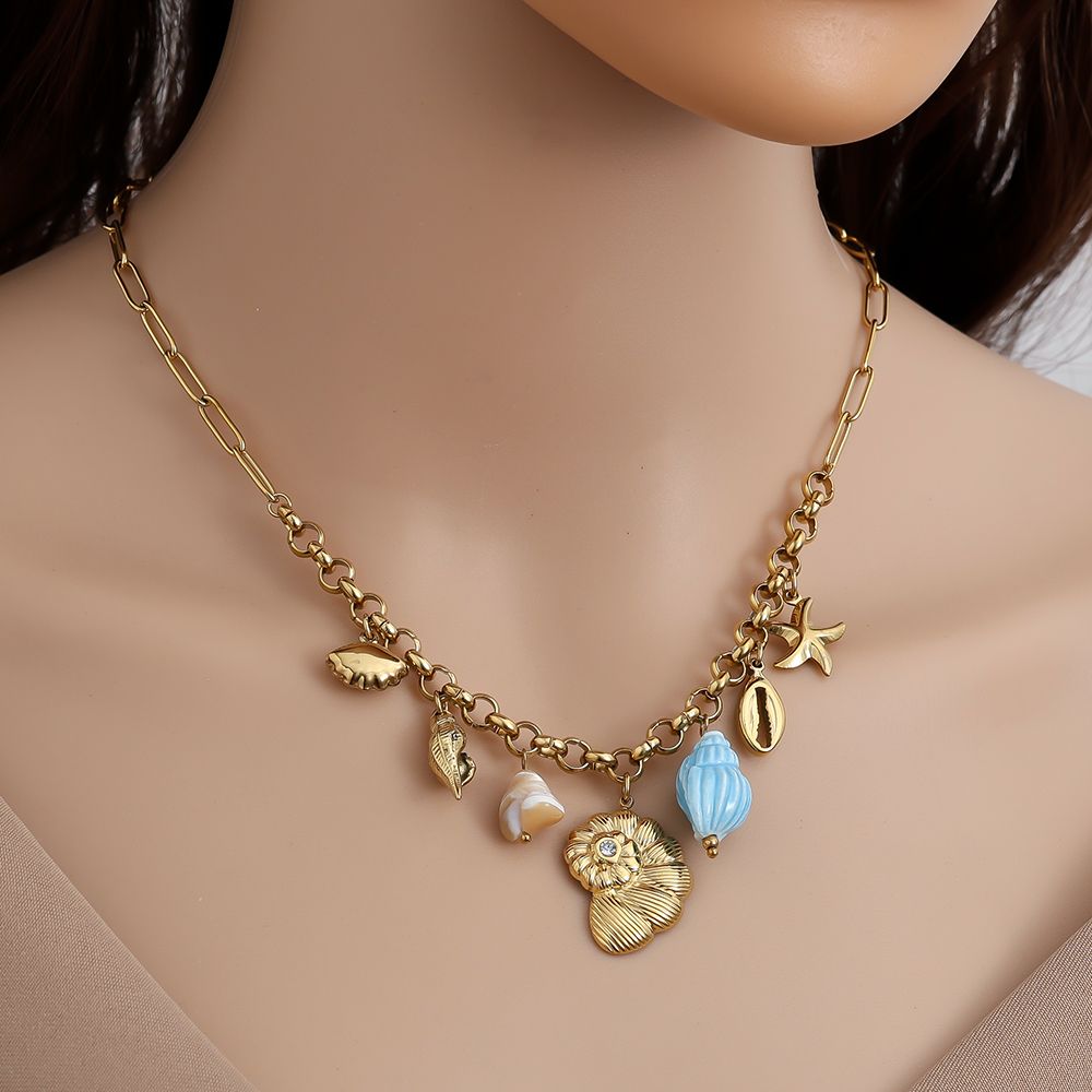 Summer Necklace 45 cm - Silver