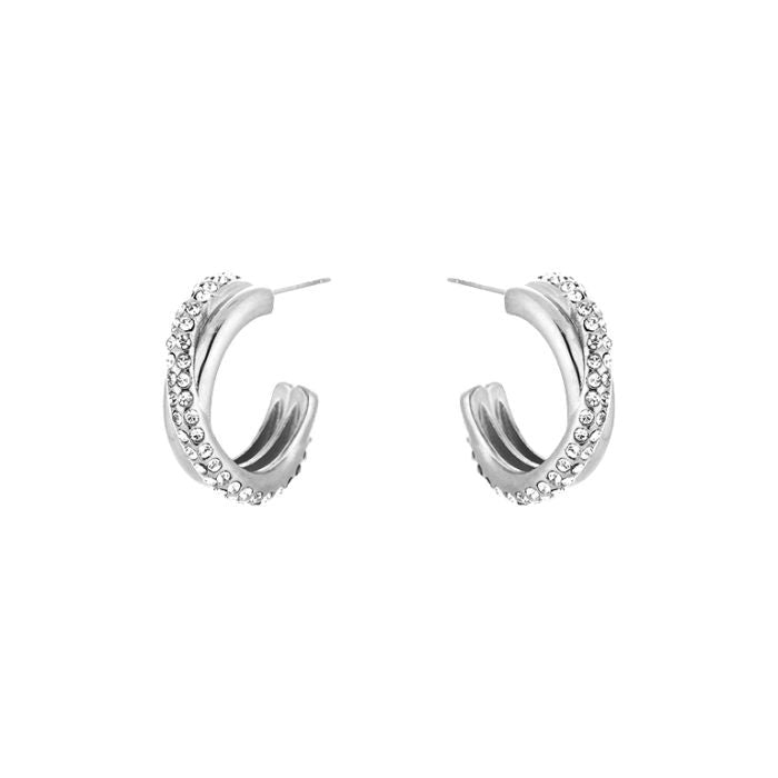 Diane Earrings - Silver