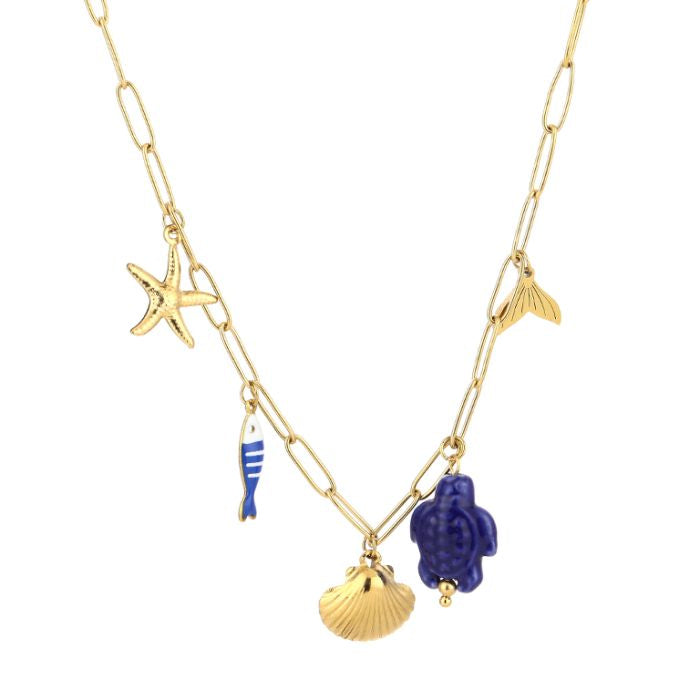 Arla Necklace 40 cm - Gold