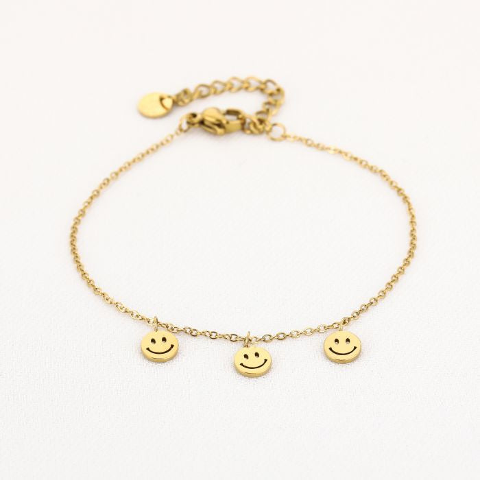 Smile Bracelet - Gold