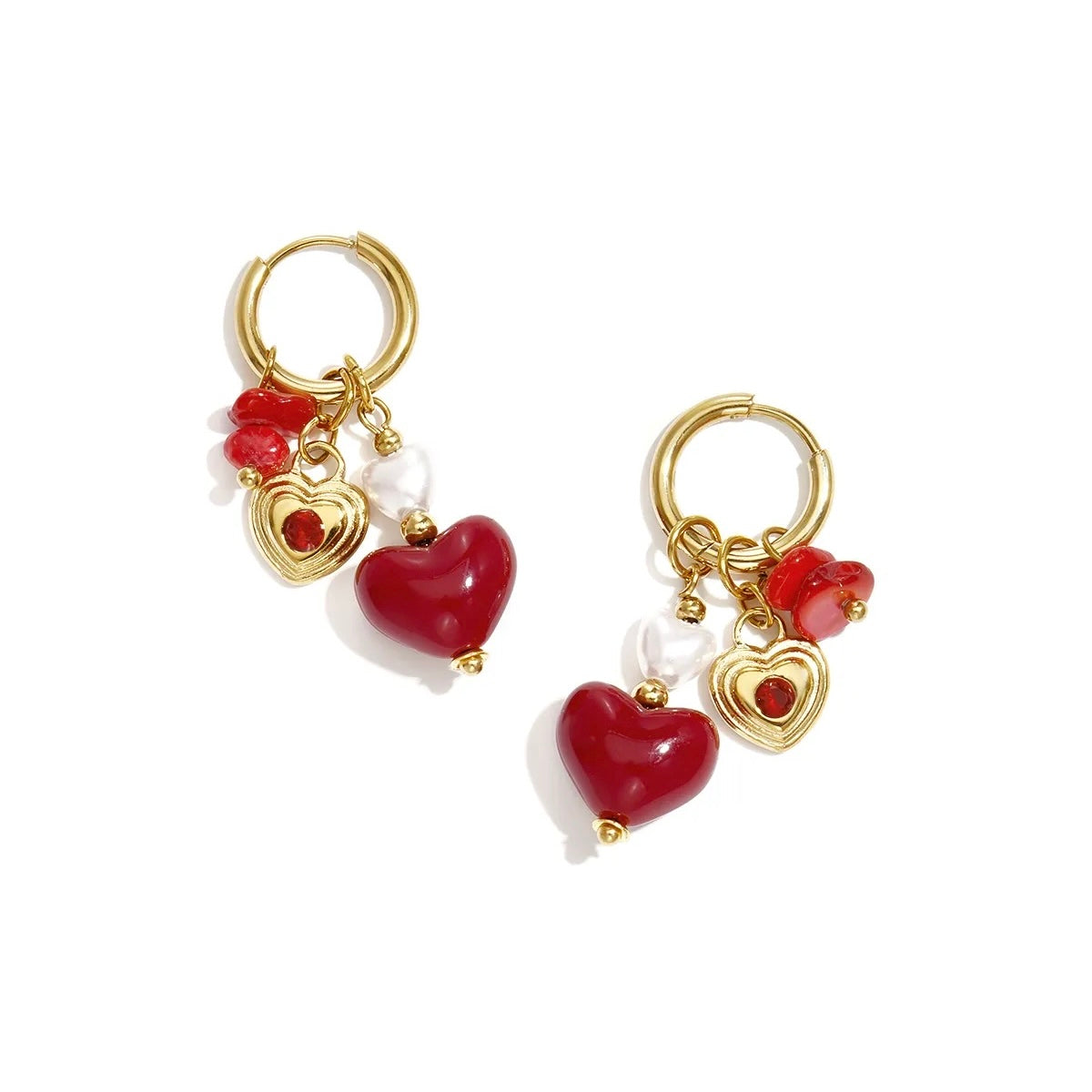 Elvira Earrings - Gold