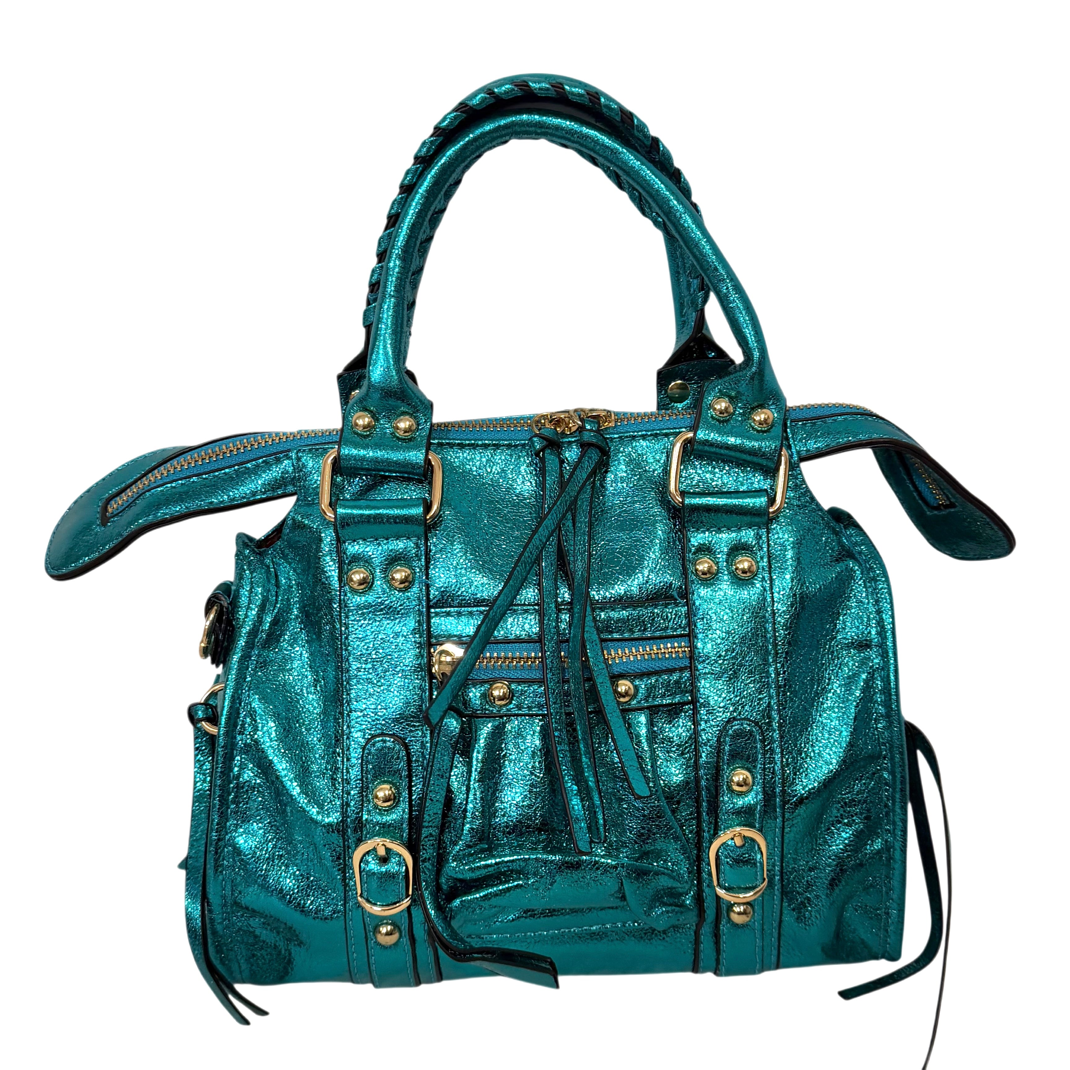 Liv Metallic Medium Tas - Turquoise