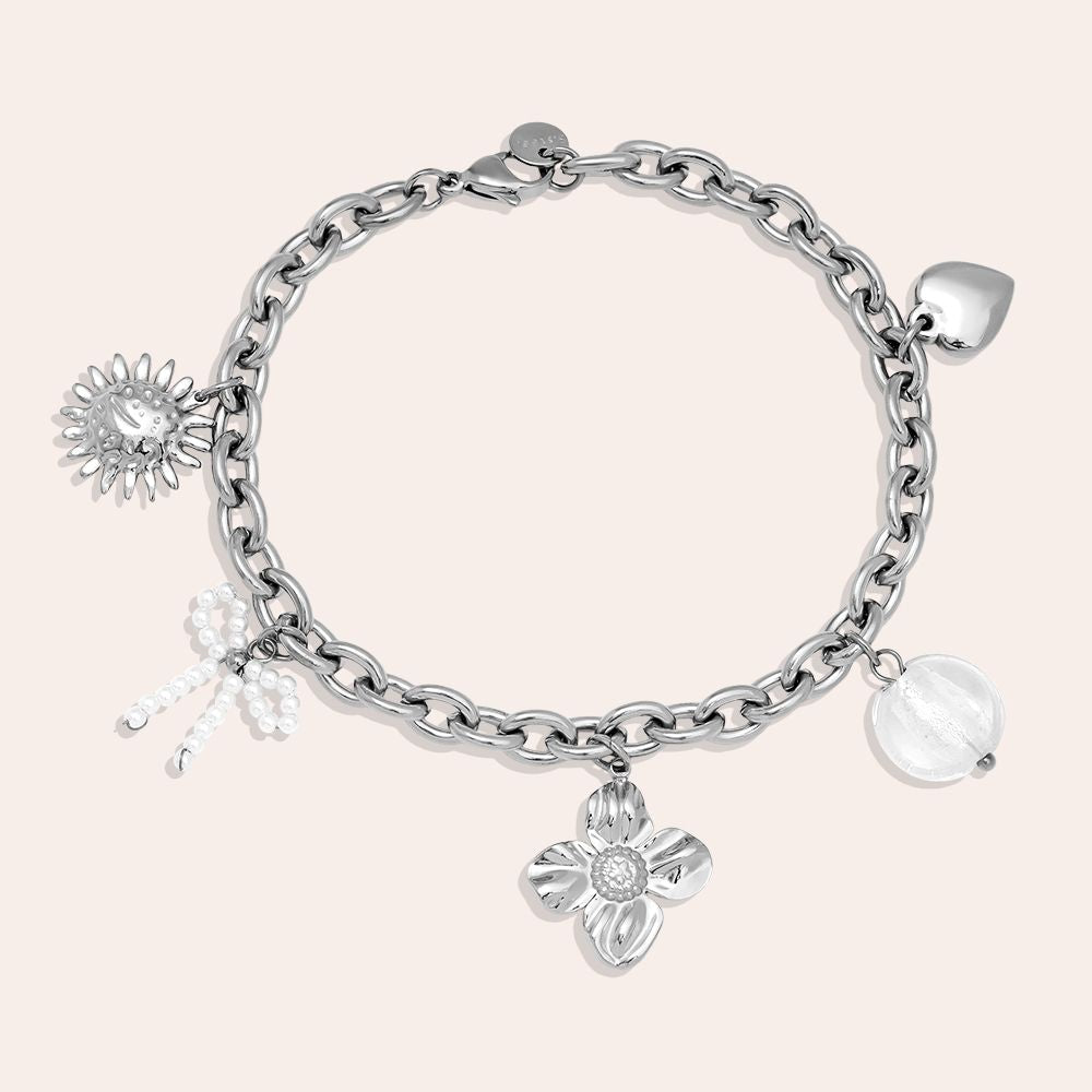 Poppy Bracelet - Silver