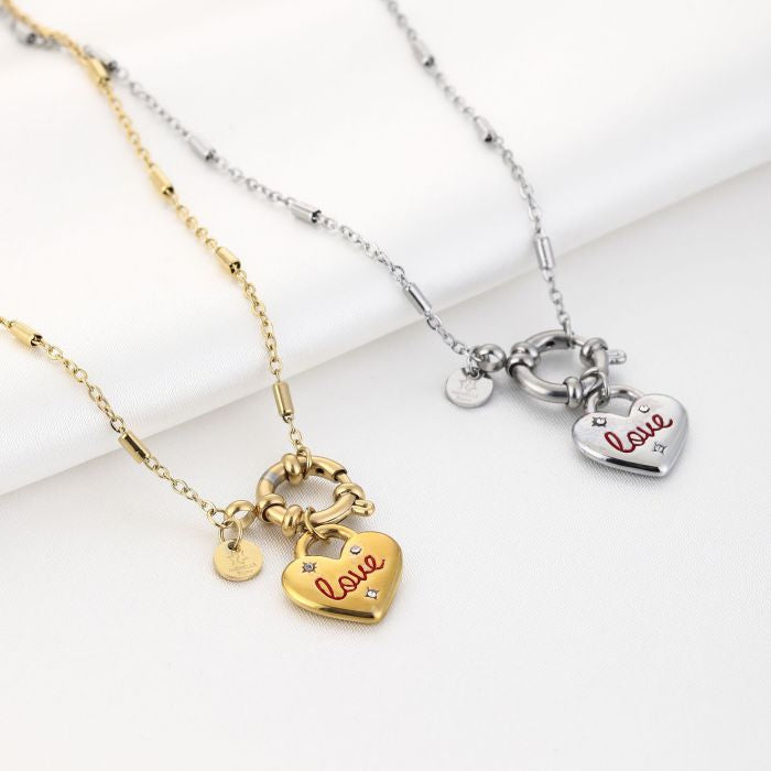 Synne Necklace 42 cm - Silver