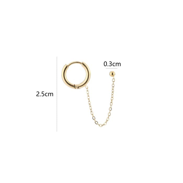 Ear Candy Dot - Gold