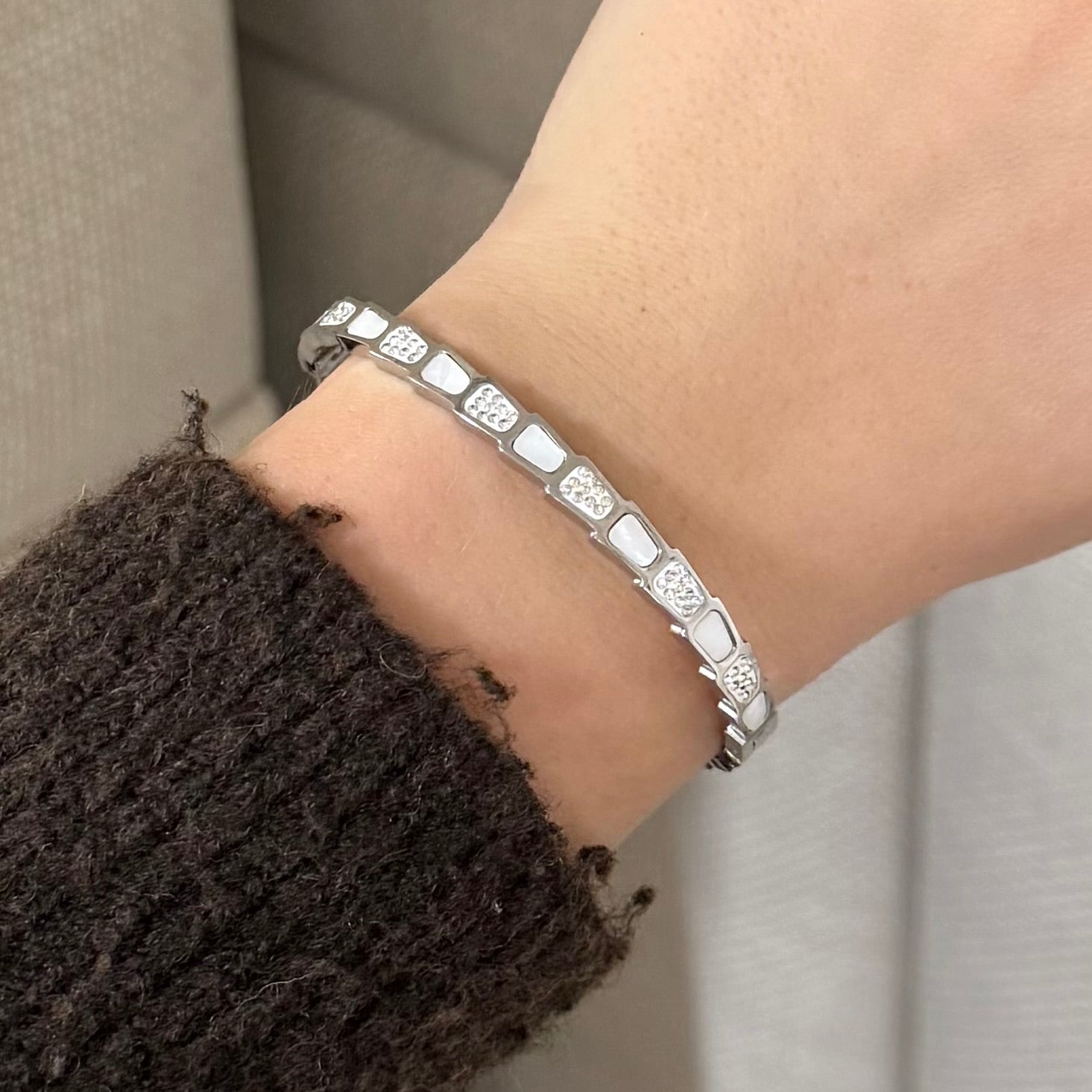 Bangle Whitney Bracelet - Silver