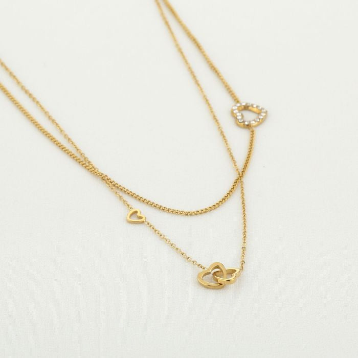 Regina Necklace 40 cm - Gold