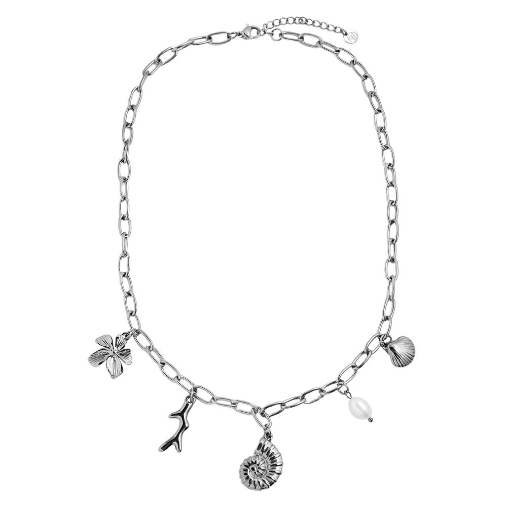 Sol Necklace 40 cm - Silver