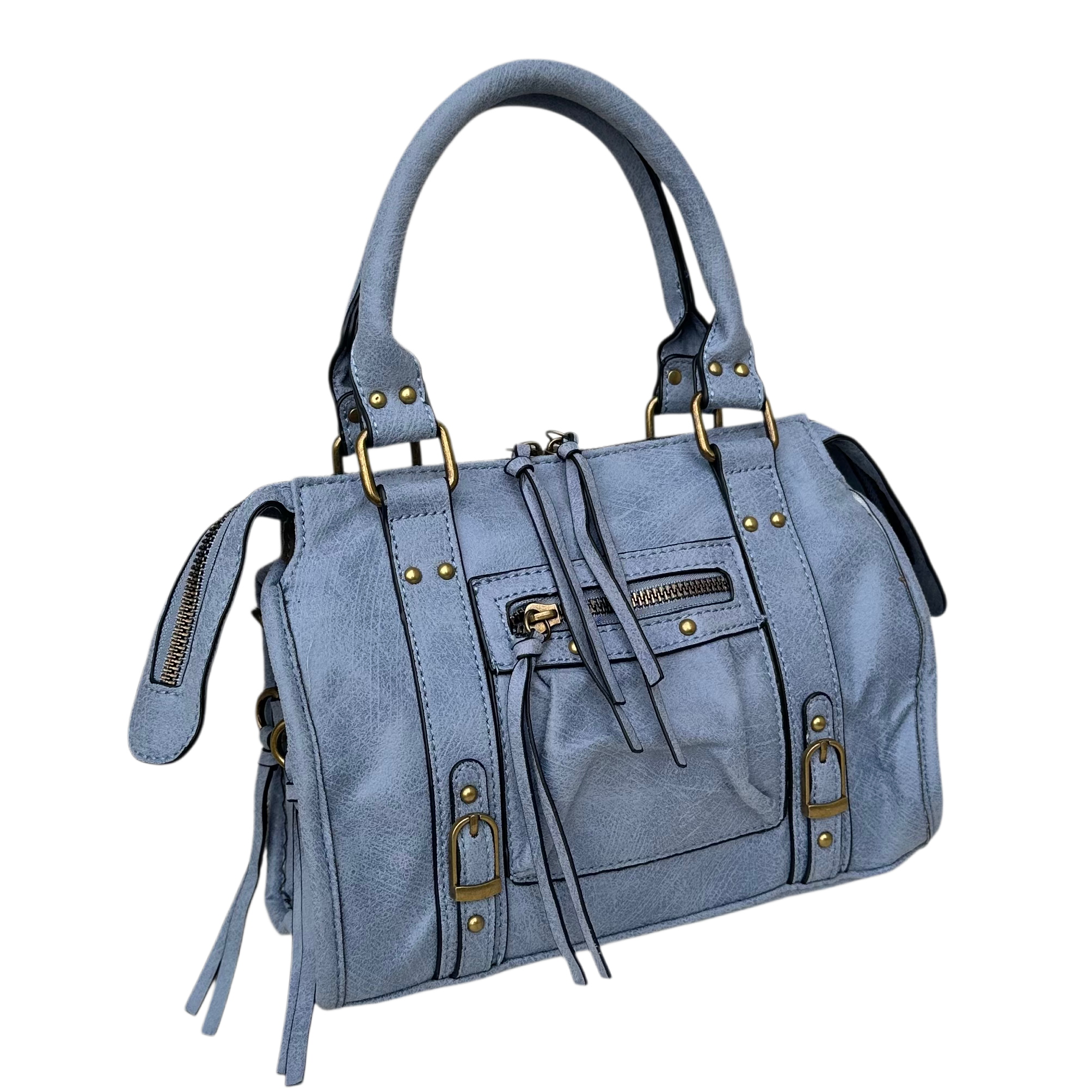 Liv Blossom Medium Tas - Jeans