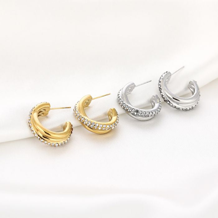 Diane Earrings - Gold