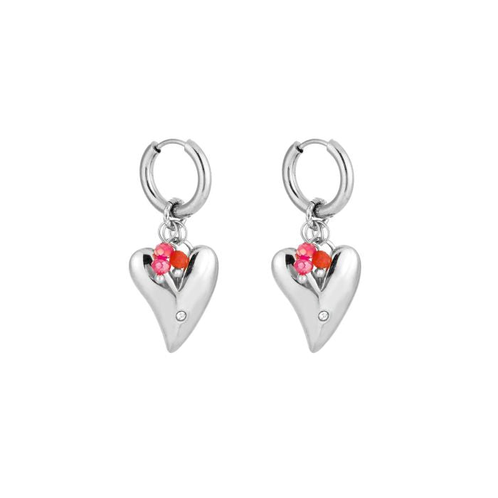 Robine Earrings - Silver