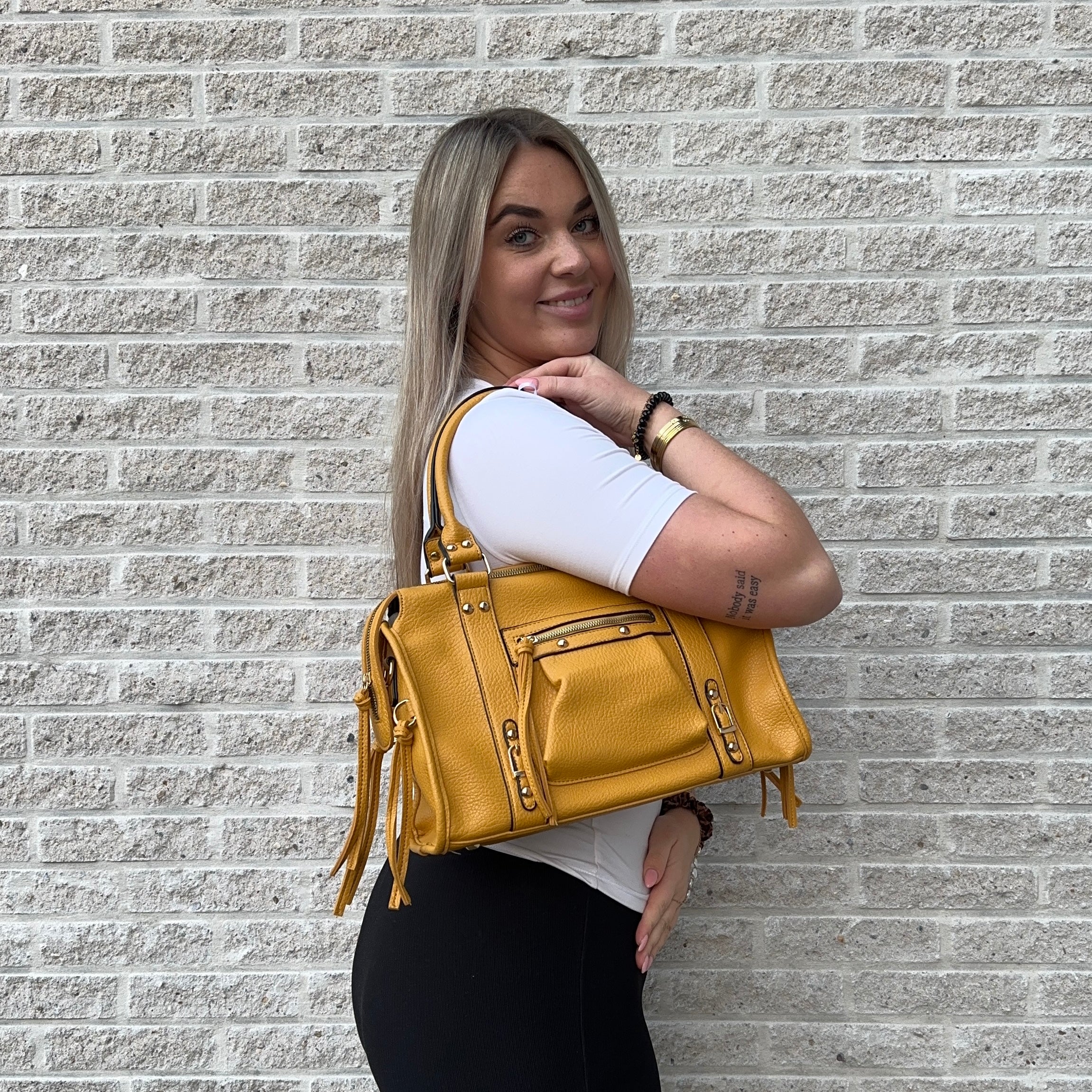 Liv Large Tas - Geel