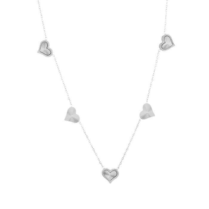 Orla Necklace 40 cm - Silver
