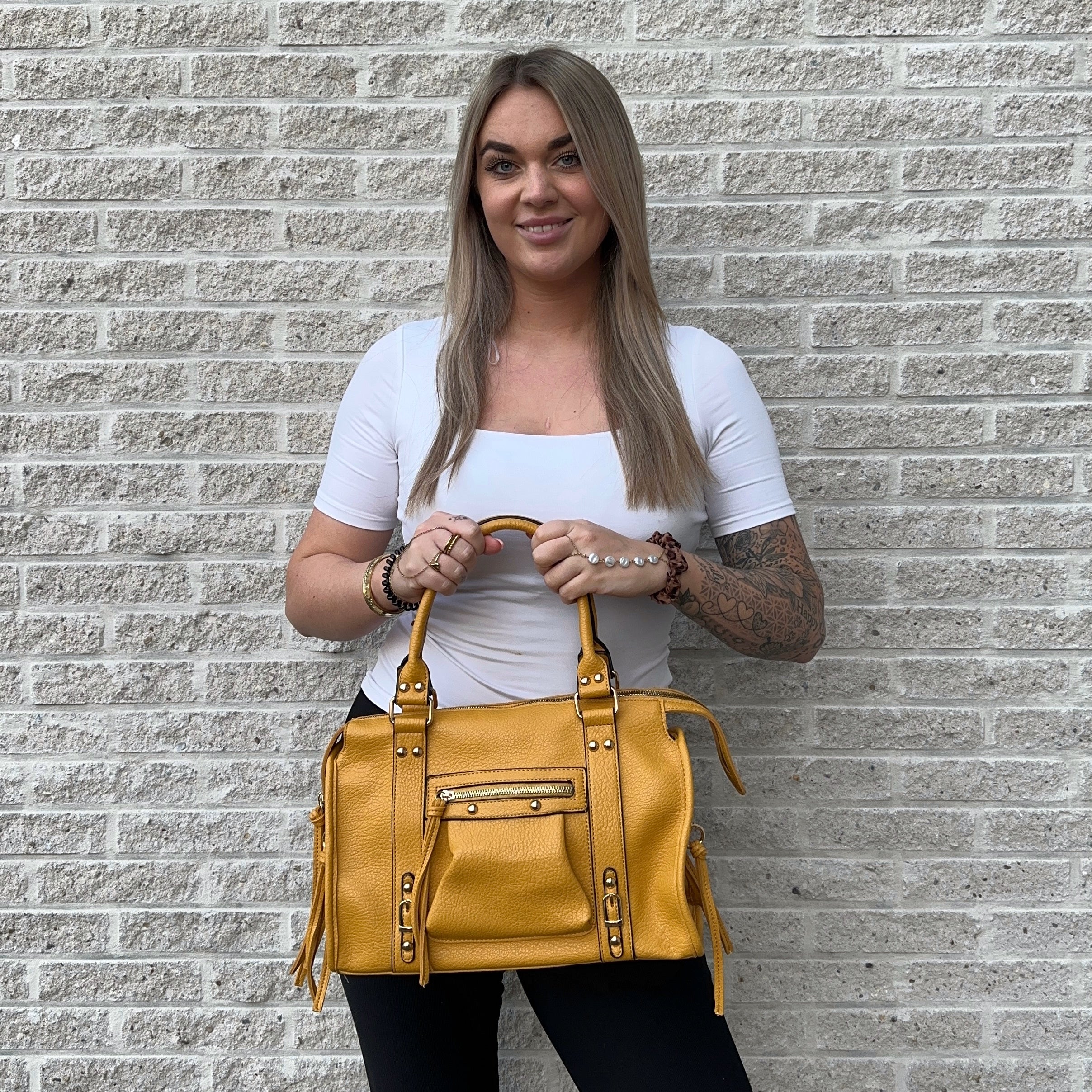 Liv Large Tas - Geel