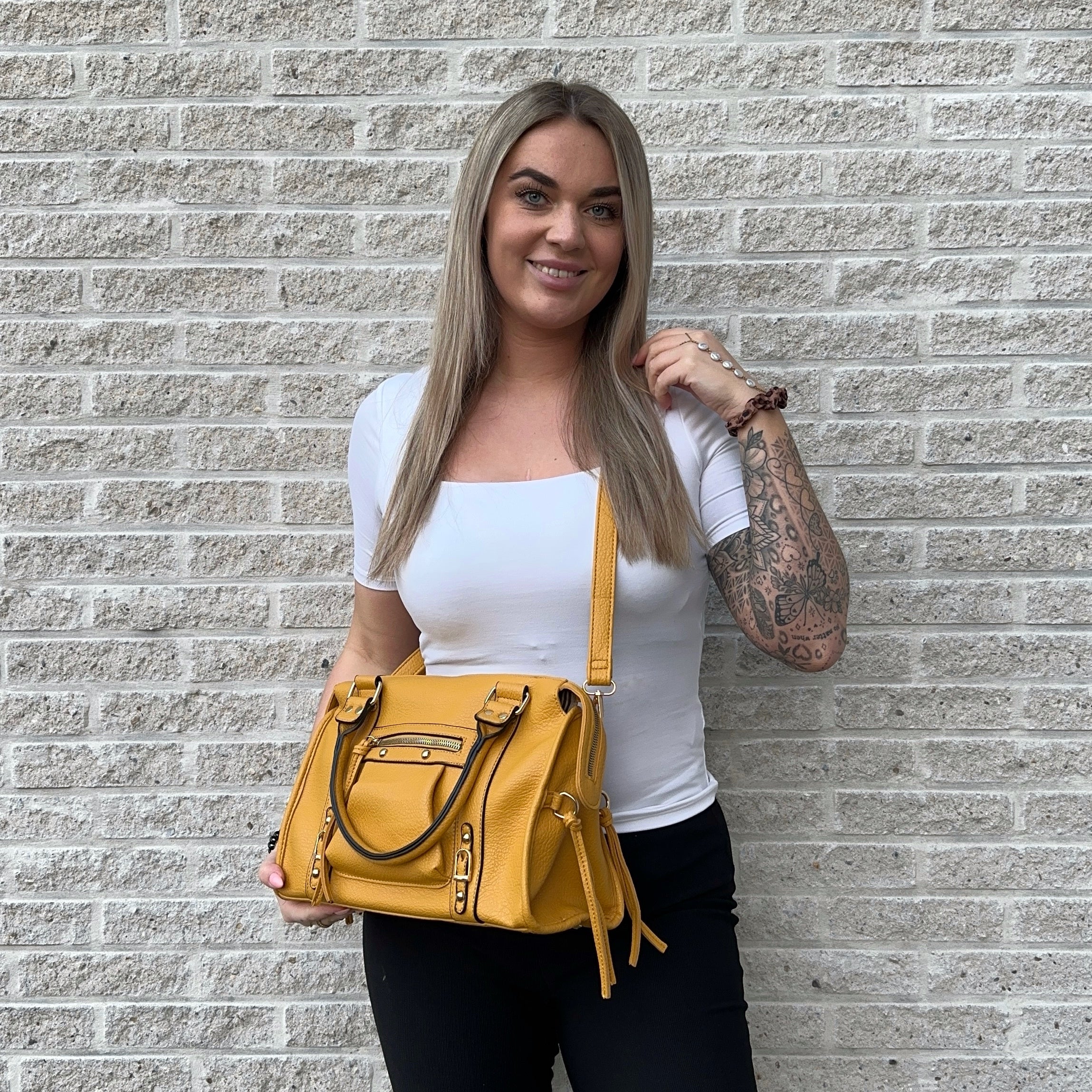 Liv Large Tas - Geel