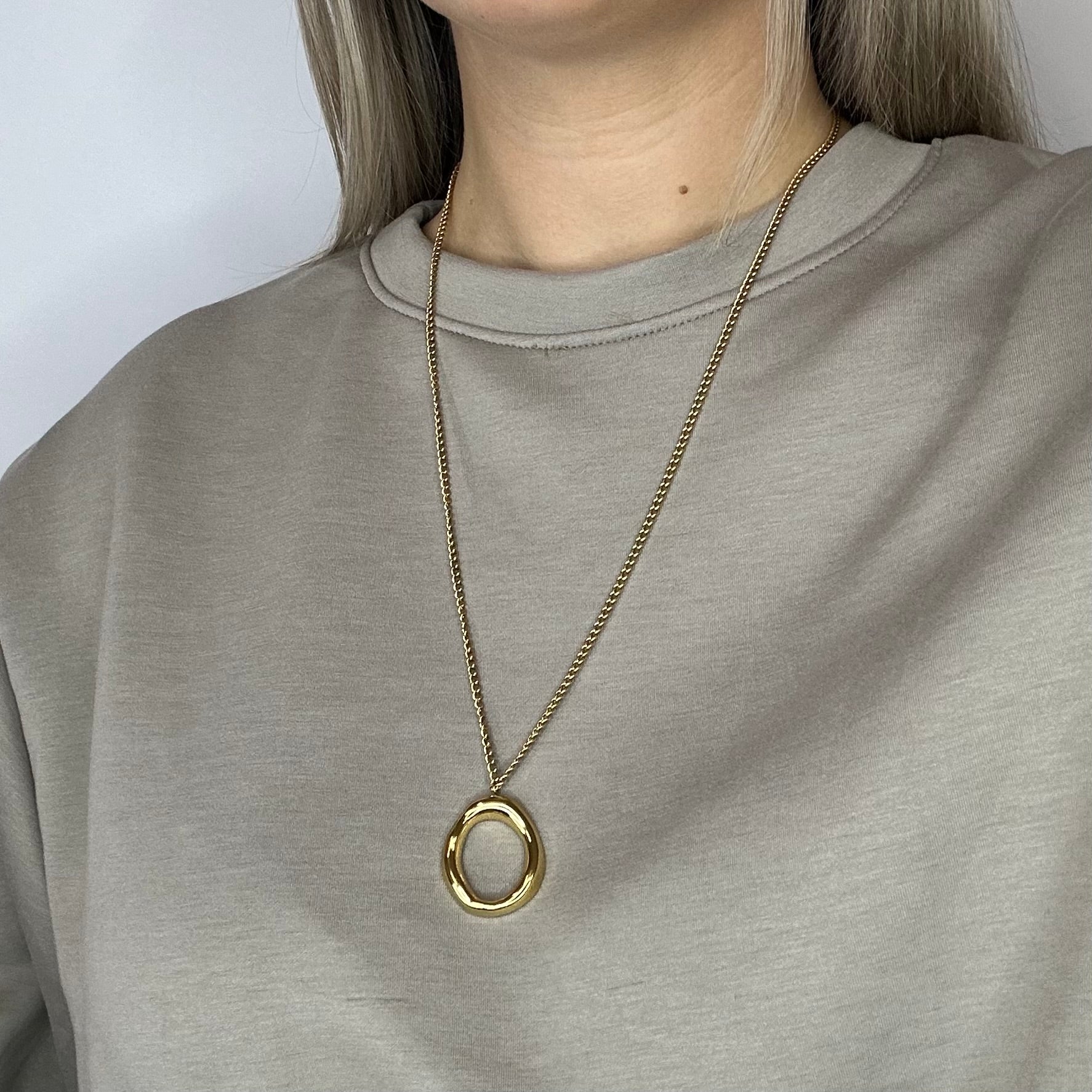 Olivia Necklace 60 cm - Gold