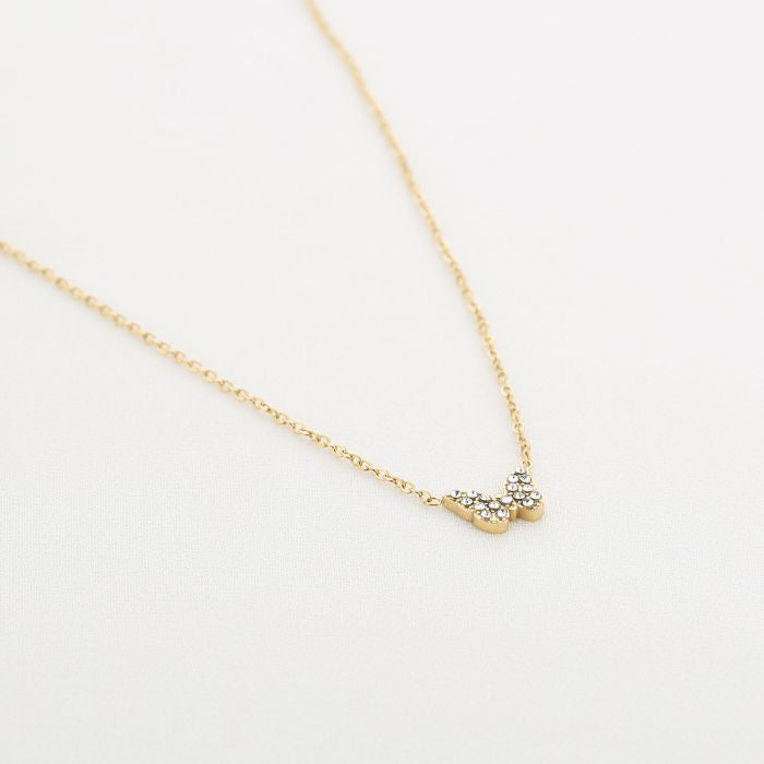 Vlinder Necklace 40 cm - Gold