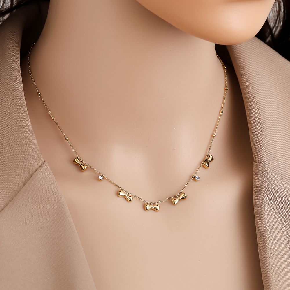 Bella Necklace 40 cm - Silver