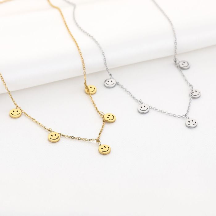 Smile Necklace 40 cm - Gold