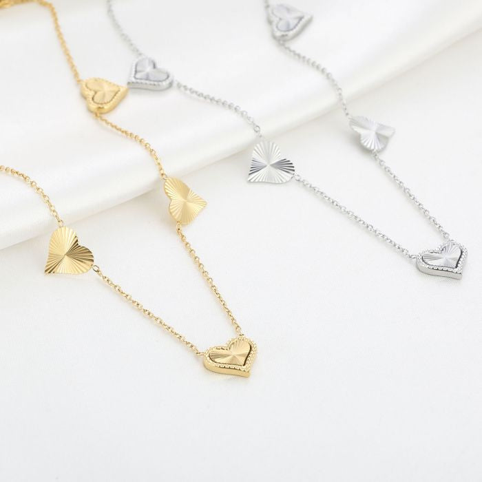 Orla Necklace 40 cm - Silver