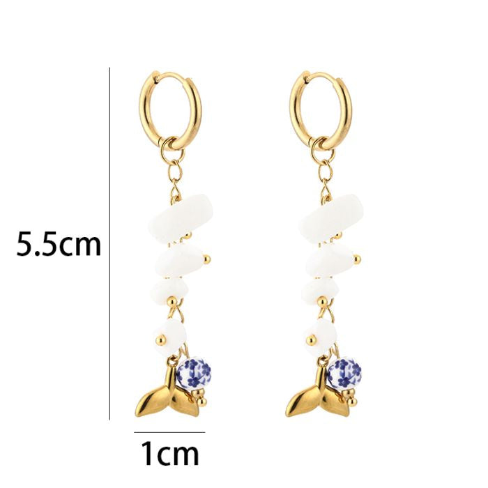 Aurora Earrings - Gold