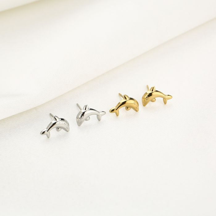 Ear Stud Delphine - Silver