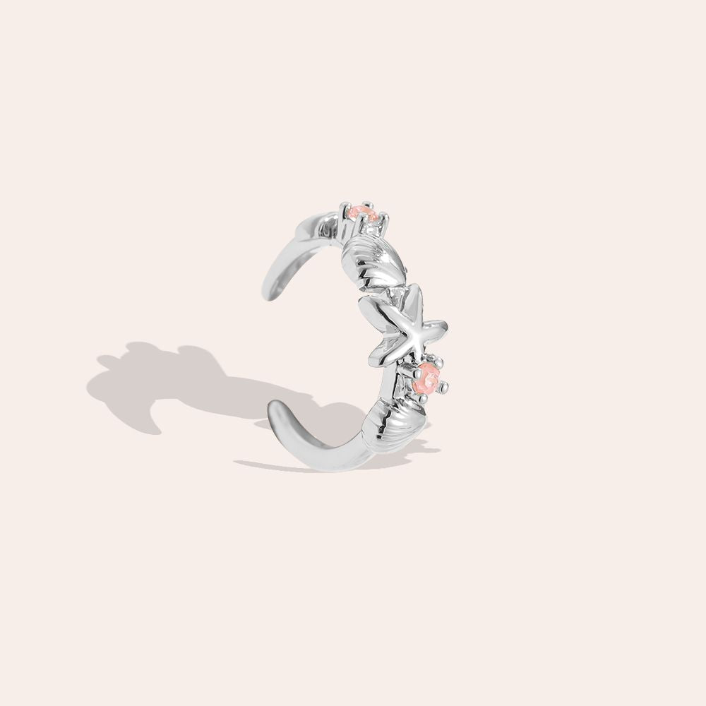 Earcuff Sea Life - Silver