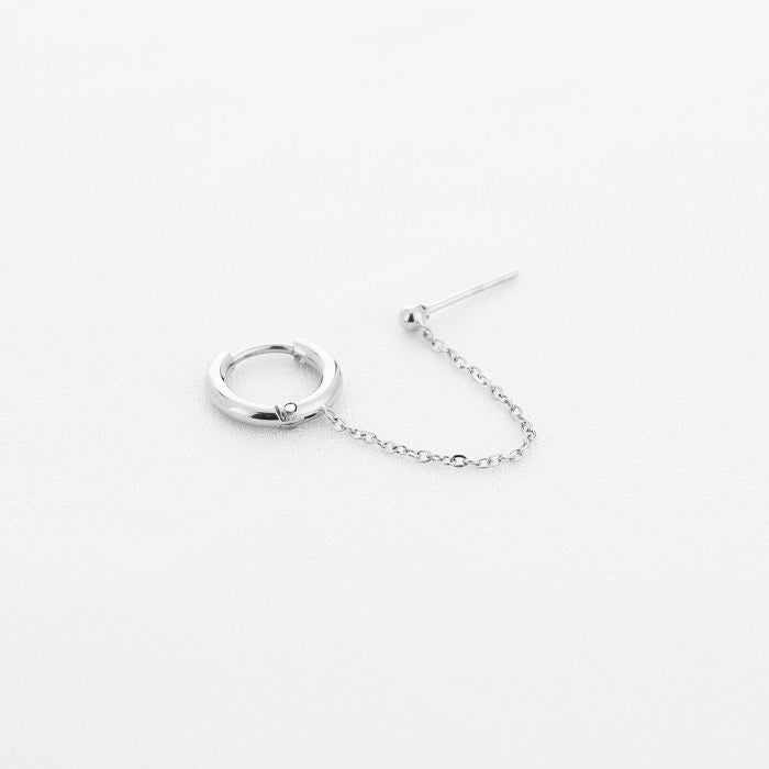 Ear Candy Dot - Silver