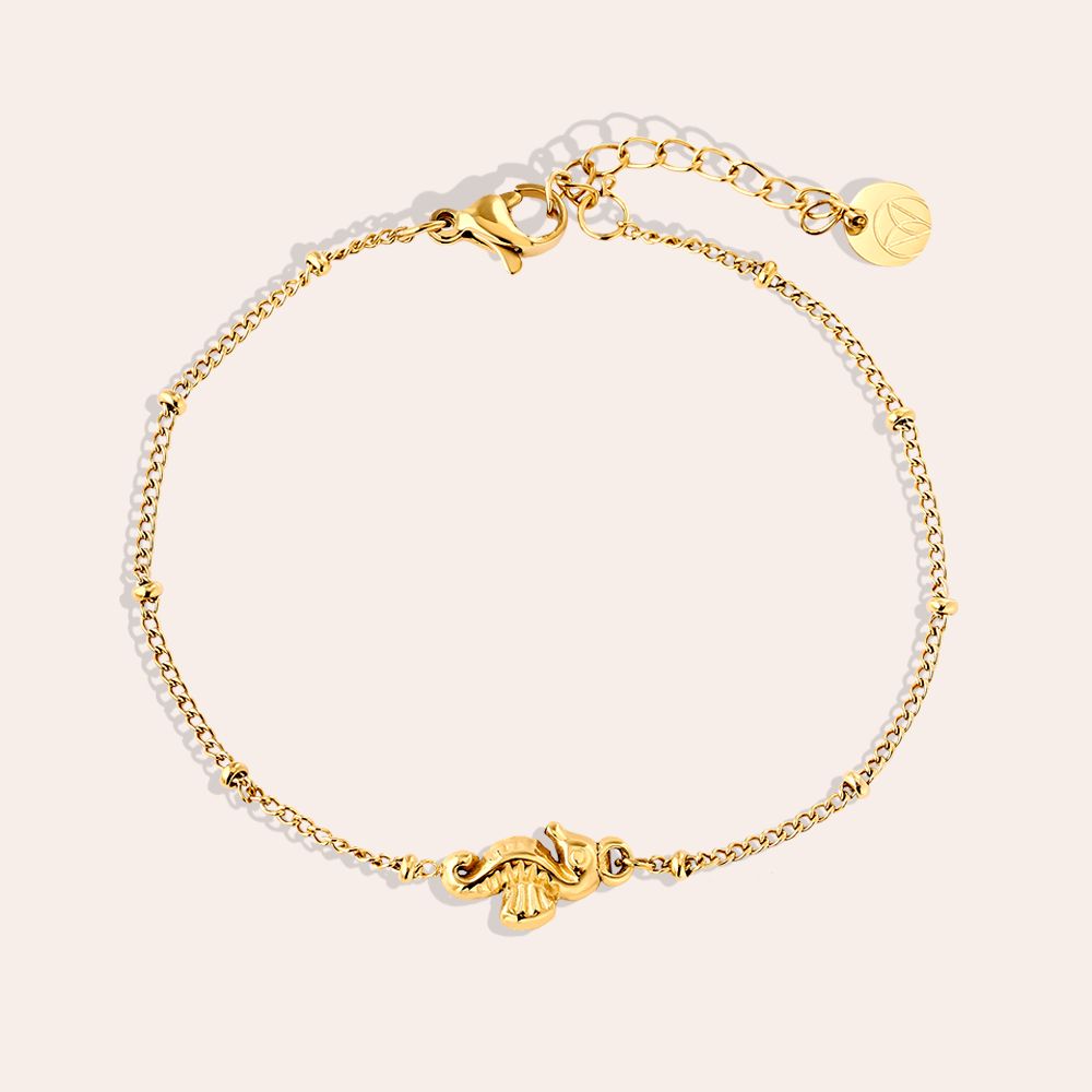 Seahorse Bracelet - Gold