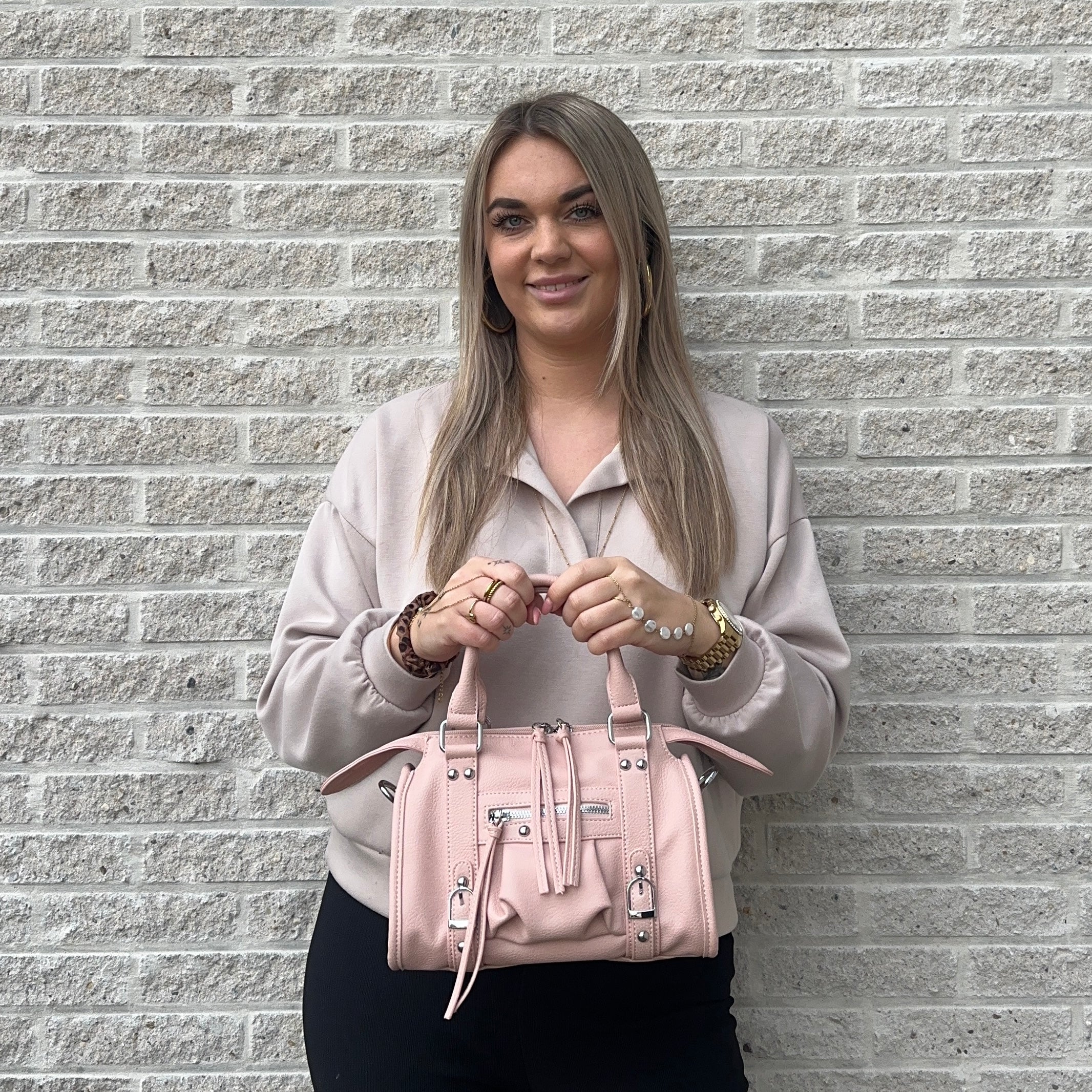 Liv Glowy Medium Tas - Roze