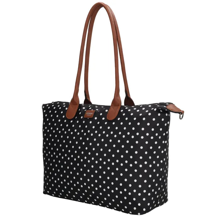 Charm London Buckingham Tas - Polka Dot Zwart