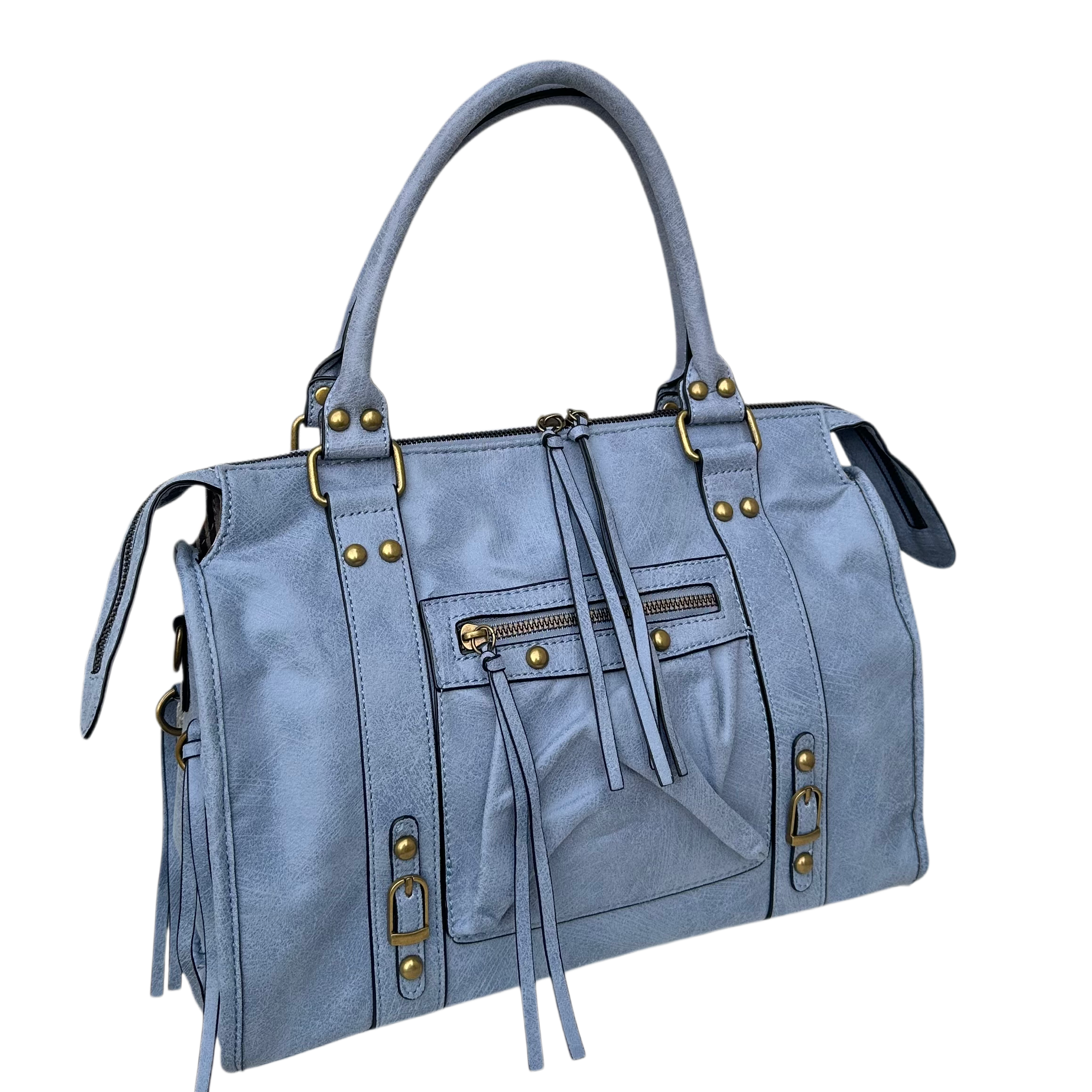 Liv Blossom Large Tas - Jeans