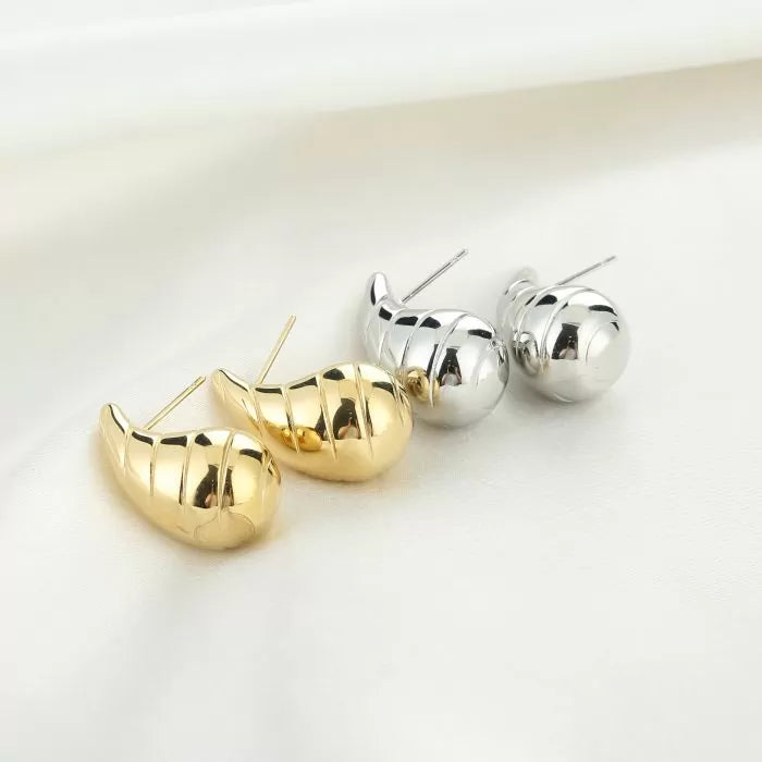 Druppel Earrings - Silver