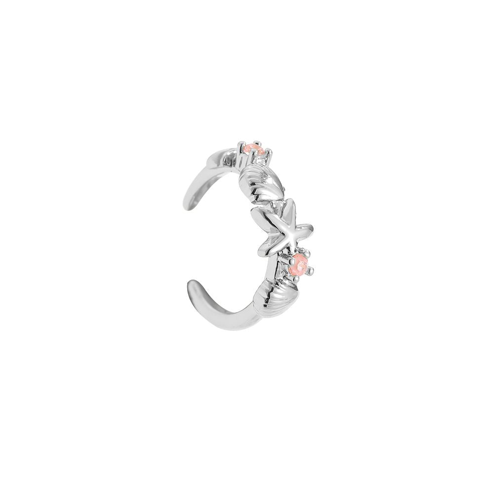 Earcuff Sea Life - Silver