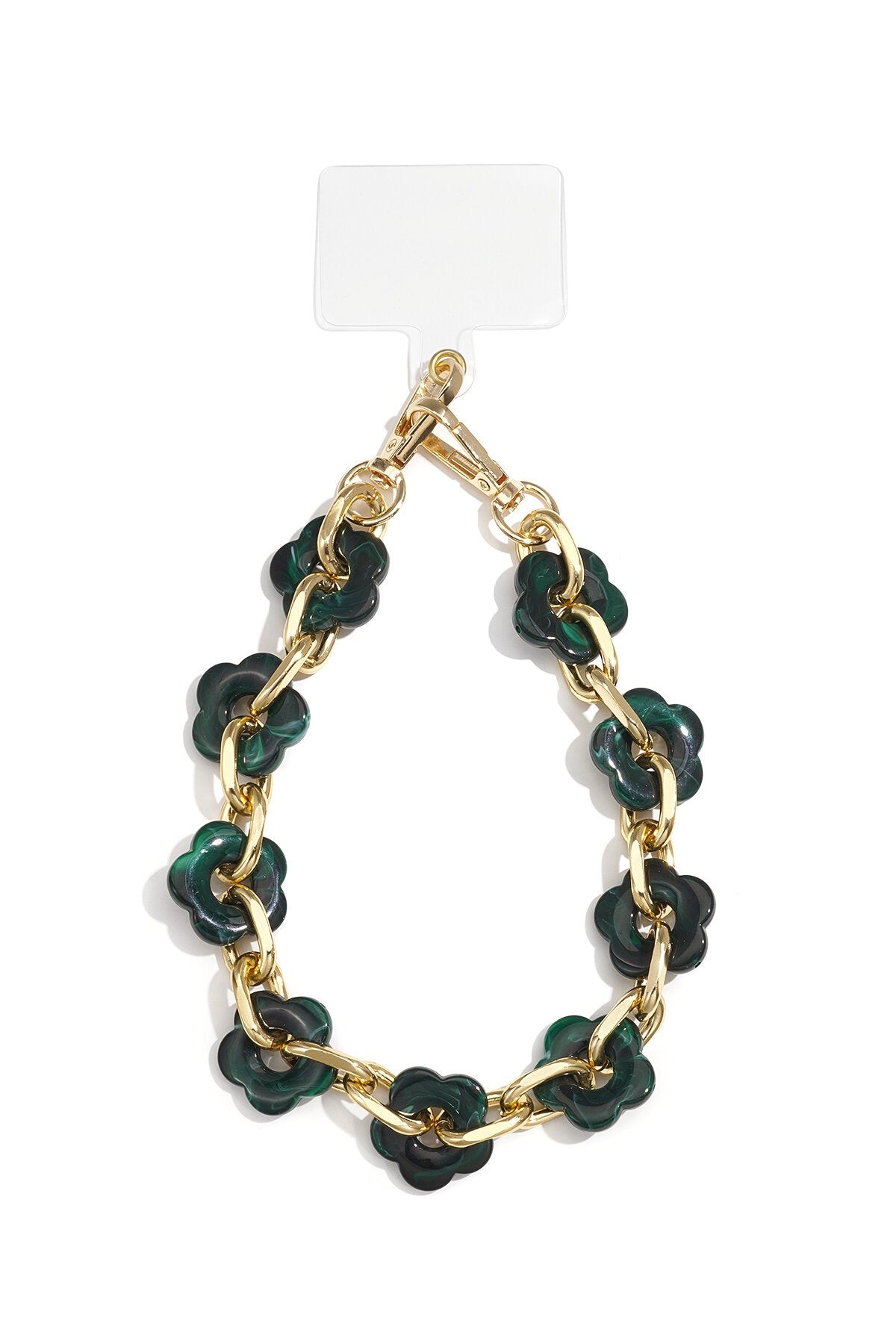 PRE-ORDER | Telefoonkoord Flower - Donker Groen