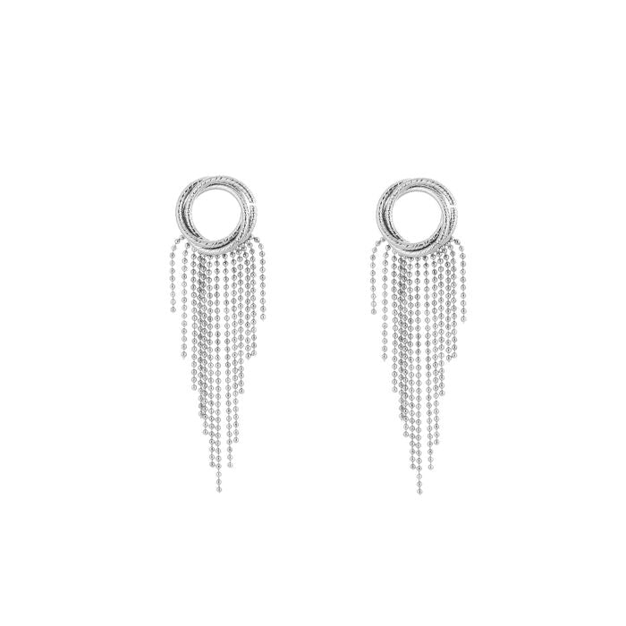 Brenda Earrings - Silver