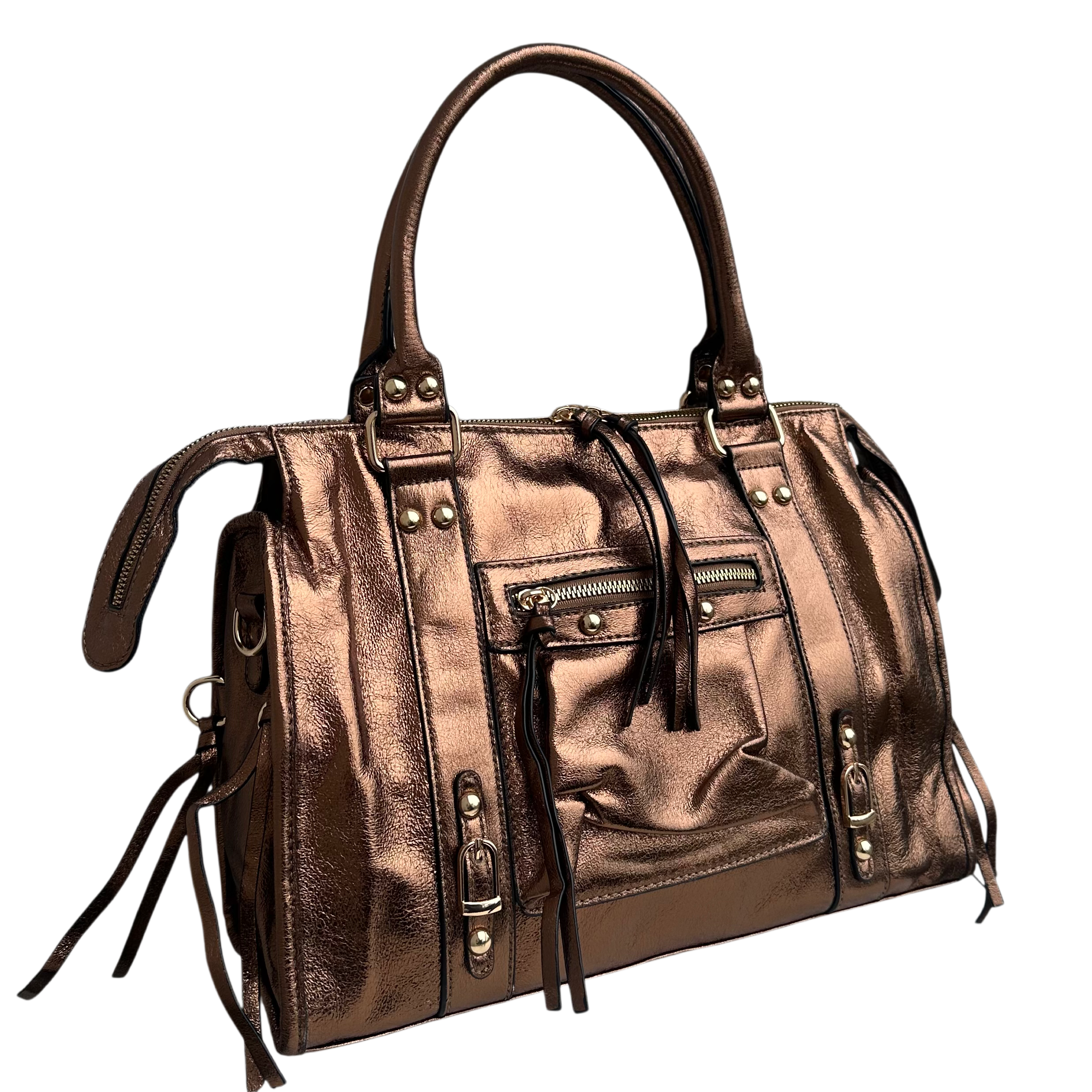 Liv Shiny Large Tas - Bronze