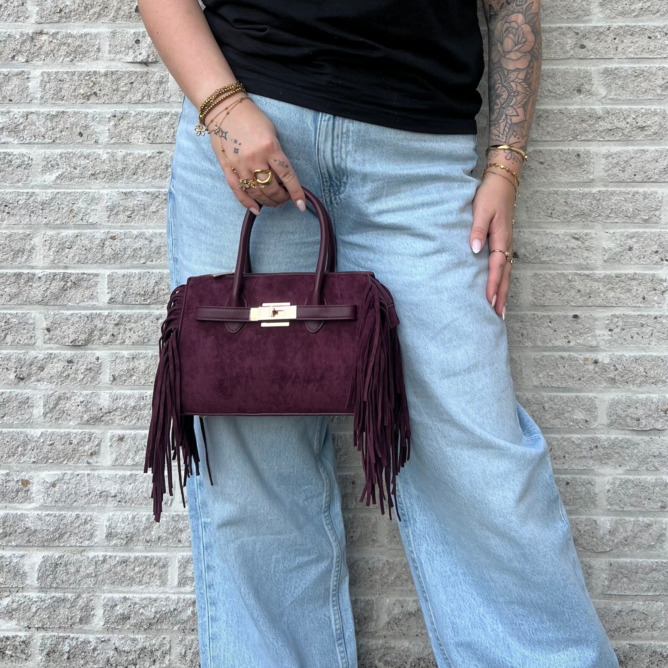 Maeve Tas - Burgundy
