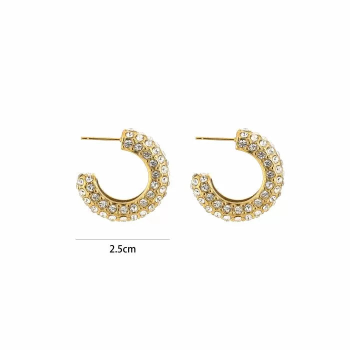 Zirkoon Earrings - Gold