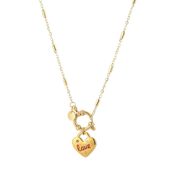 Synne Necklace 42 cm - Gold