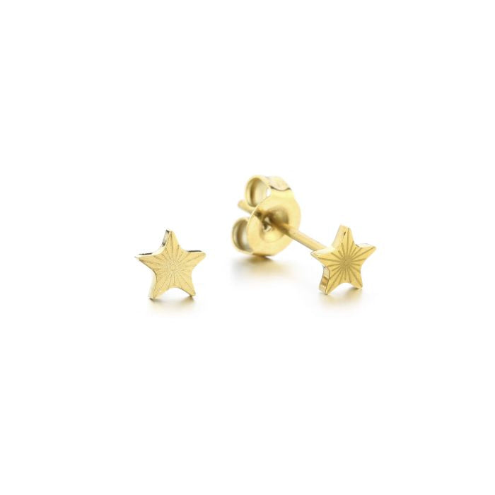 Ear Stud Star - Gold